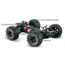 Coche Teledirigido Escala 1:16 4WD High Speed Buggy Azul RACER